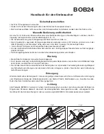 Preview for 18 page of Beninca BOB24 User Handbook Manual