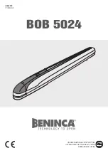 Beninca BOB5024 Manual preview