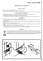 Preview for 66 page of Beninca BULL 1224 TURBO Manual