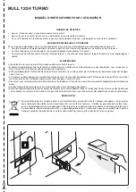 Preview for 69 page of Beninca BULL 1224 TURBO Manual