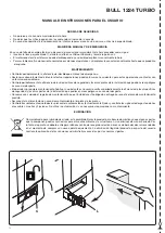 Preview for 70 page of Beninca BULL 1224 TURBO Manual