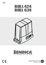 Предварительный просмотр 1 страницы Beninca BULL 424 Manual