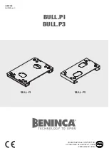 Beninca BULL.PI Quick Start Manual предпросмотр