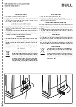 Предварительный просмотр 19 страницы Beninca BULL424SW Manual