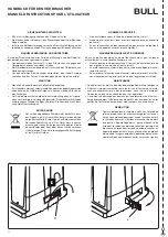 Предварительный просмотр 20 страницы Beninca BULL424SW Manual