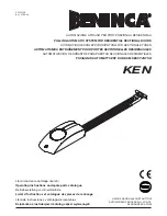 Preview for 1 page of Beninca KEN Operating Instructions And Spare Parts Catalogue