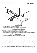 Preview for 16 page of Beninca RI.624N Operating Instructions And Spare Parts Catalogue