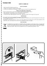 Preview for 63 page of Beninca YAK 20 OM 115 Manual