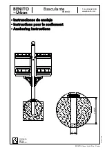 BENITO Urban Basculante PA623D Anchoring Instructions preview