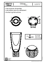 BENITO Urban Citizen PA601V Anchoring Instructions предпросмотр