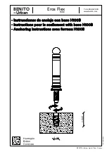 Предварительный просмотр 1 страницы BENITO Urban Eros Flex H412 Anchoring Instructions