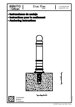 Предварительный просмотр 2 страницы BENITO Urban Eros Flex H412 Anchoring Instructions