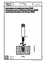 BENITO Urban Far Flex H411 Anchoring Instructions предпросмотр