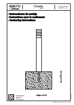 Preview for 1 page of BENITO Urban Odette H413 Anchoring Instructions