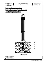 Предварительный просмотр 2 страницы BENITO Urban Trajana Flex H410 Anchoring Instructions