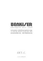 Preview for 16 page of BENKISER 1991010 Installation And Maintenance Manual