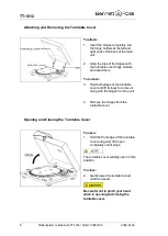 Предварительный просмотр 10 страницы Bennett & Ross TT-1012 Operating Manual