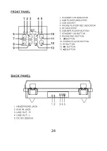 Предварительный просмотр 24 страницы Bennett & Ross TT-9500 Vinylmaster User Manual