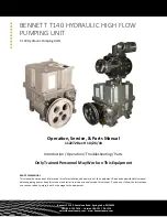 Bennett 111103 Operation, Service & Parts Manual preview