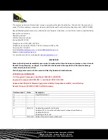 Preview for 2 page of Bennett 111103 Operation, Service & Parts Manual