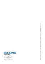 Preview for 25 page of Benning 044162 Operating Manual