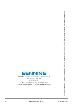 Preview for 22 page of Benning 044166 Operating Manual