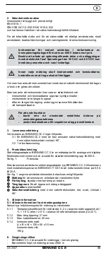 Preview for 37 page of Benning CC 2 Operating Manual