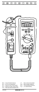 Preview for 3 page of Benning CC 3 Operating Manual