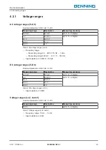 Preview for 23 page of Benning CM 2-1 Operating Manual