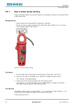 Preview for 34 page of Benning CM 2-1 Operating Manual