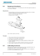 Preview for 38 page of Benning CM 2-1 Operating Manual