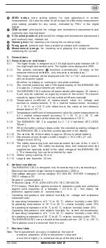 Preview for 13 page of Benning CM 2 Operating Manual