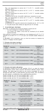 Preview for 22 page of Benning CM 2 Operating Manual