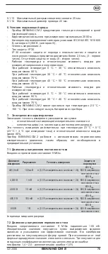 Preview for 78 page of Benning CM 2 Operating Manual