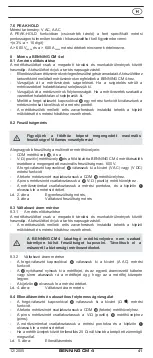 Preview for 43 page of Benning CM 4 Operating Manual