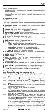 Preview for 8 page of Benning CM 5-1 Operating Manual