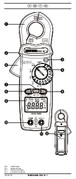 Предварительный просмотр 3 страницы Benning CM 9-1 Operating Manual