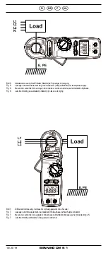 Предварительный просмотр 6 страницы Benning CM 9-1 Operating Manual