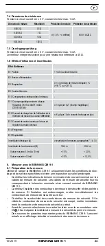 Предварительный просмотр 33 страницы Benning CM 9-1 Operating Manual