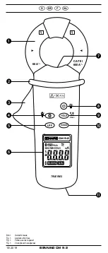 Предварительный просмотр 3 страницы Benning CM 9-2 Operating Manual