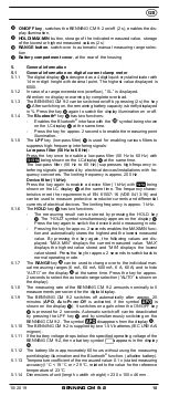 Предварительный просмотр 17 страницы Benning CM 9-2 Operating Manual