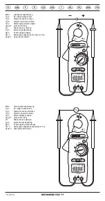 Preview for 3 page of Benning CM11 Operating Manual