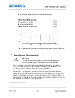 Preview for 23 page of Benning DSP 2500 Operation And Maintenance Manual