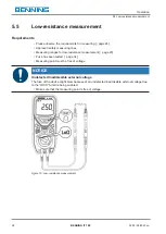 Предварительный просмотр 28 страницы Benning IT 100 Operating Manual