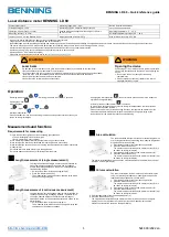 Preview for 1 page of Benning LD 60 Quick Reference Manual