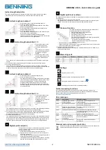 Preview for 2 page of Benning LD 60 Quick Reference Manual