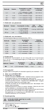 Предварительный просмотр 59 страницы Benning MM 1 Operating Instructions Manual