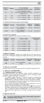 Предварительный просмотр 73 страницы Benning MM 1 Operating Instructions Manual