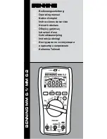 Предварительный просмотр 1 страницы Benning MM 6-1 Operating Manual