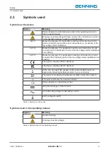 Предварительный просмотр 11 страницы Benning MM 7-2 Operating Manual